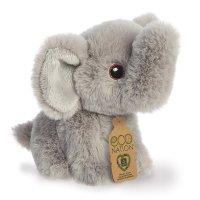 Elefant Eco Nation Mini Plüschtier mit Etikett | Kuscheltier.Boutique