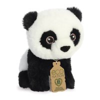 Panda Eco Nation, Mini Kuscheltier mit Etikett | Kuscheltier.Boutique