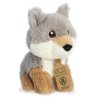 Wolf Eco Nation, Mini Kuscheltier mit Etikett | Kuscheltier.Boutique
