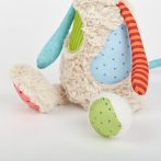 sigikid Patchwork Sweety Katze creme / bunt Detail | Kuscheltier.Boutique