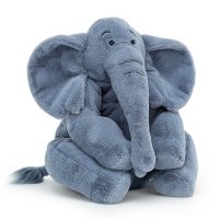 Jellycat Plüschtiere Elefant Rumpletum, taubenblau | Kuscheltier.Boutique