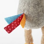 sigikid Patchwork Sweety Pferd grau / bunt Schwanz | Kuscheltier.Boutique