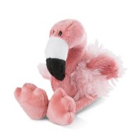 Nici Zoo Friends rosa Flamingo, 20cm Vorderseite | Kuscheltier.Boutique