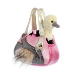 Fancy Pals: Strauss Sadira in der Tasche | Kuscheltier.Boutique