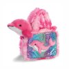 Fancy Pals: pinker Delfin in der Tasche | Kuscheltier.Boutique