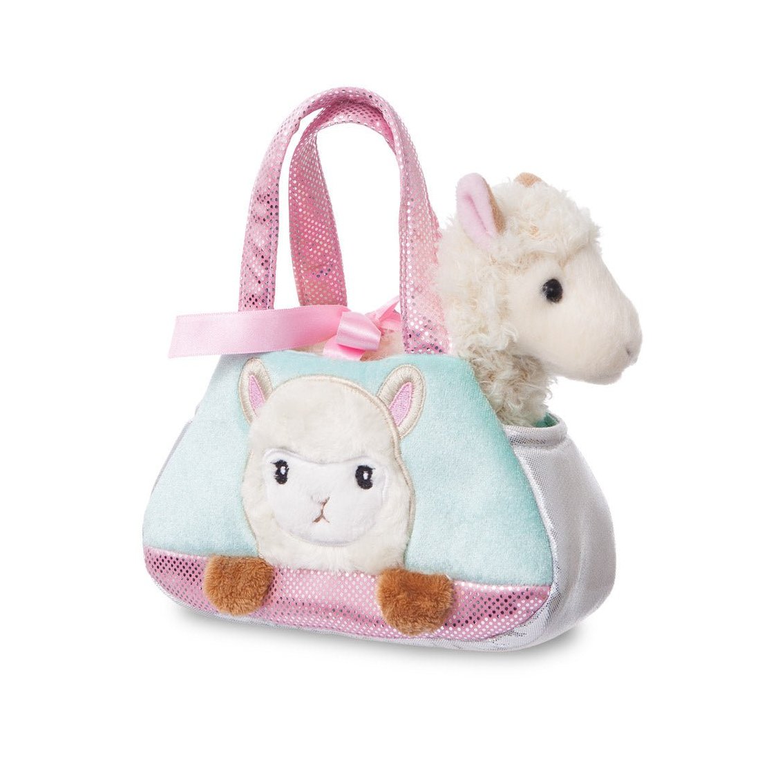 Fancy Pals Alpaka Peek-A-Boo in der Tasche | Kuscheltier.Boutique