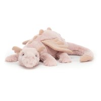 Jellycat Plüschtiere Drache Rose, Vorderseite | Kuscheltier.Boutique