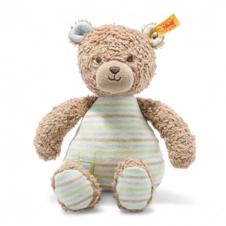 Steiff GOTS Teddybär Rudy Junge, hellblau | Kuscheltier.Boutique