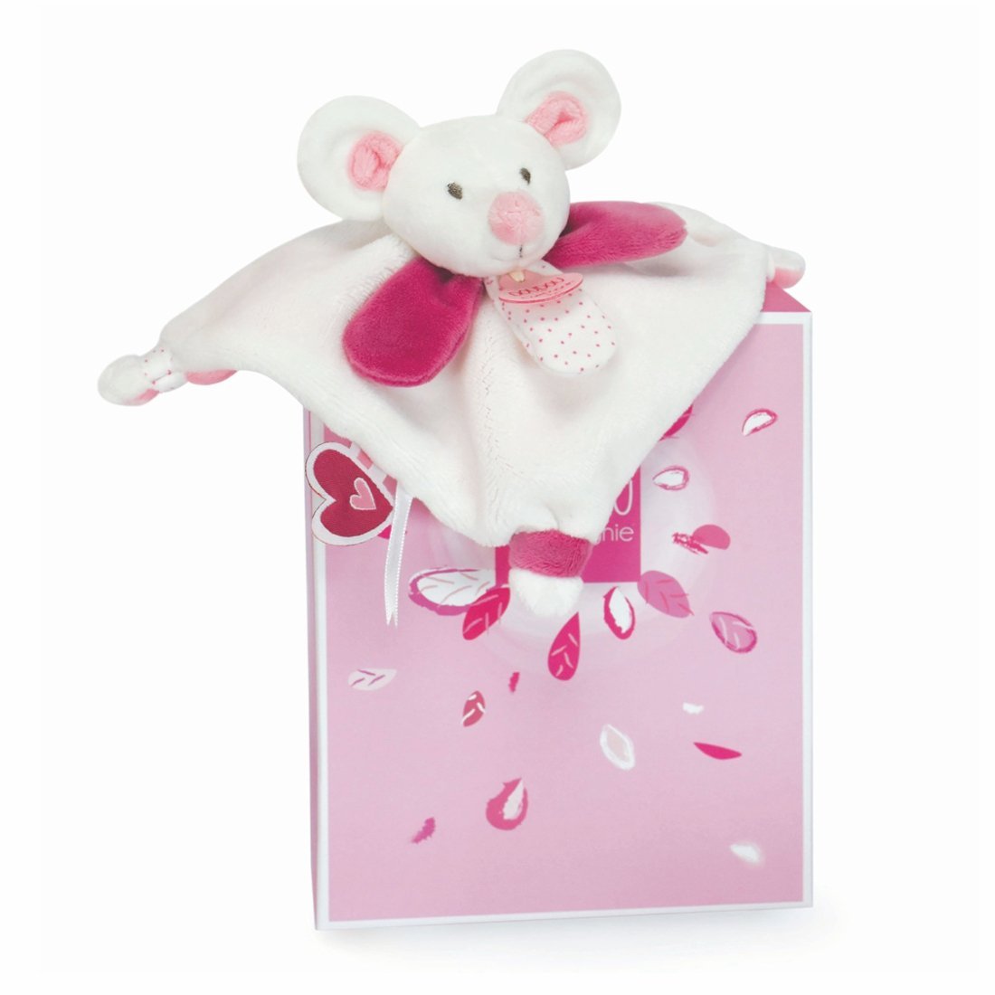 Histoire d'Ours Schmusetuch Maus Meli-Melo, pink | Kuscheltier.Boutique