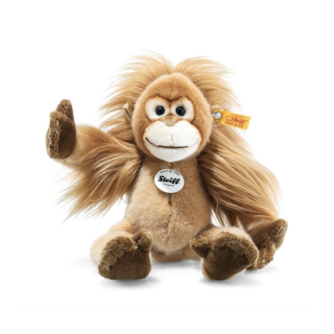 Steiff Orang Utan Affe Baby Elani, hellbraun | Kuscheltier.Boutique