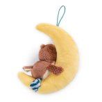 NICI Owlsons Eule Oscar im Mond, Rückseite Loop | Kuscheltier.Boutique