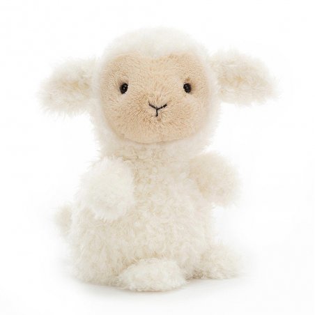 Jellycat Little Plüsch Schaf weiß Vorderseite | Kuscheltier.Boutique