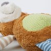 sigikid GREEN Teddybär bunt Materialdetail | Kuscheltier.Boutique