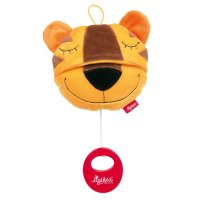 sigikid Kissen-Spieluhr Tiger mit geschlossenen Augen | Kuscheltier.Boutique