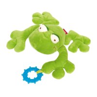 sigikid Aktiv-Greifling Frosch grün mit Rassel | Kuscheltier.Boutique