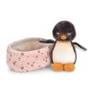 NICI Winter Friends Pinguin Noshy schlafend mit Nest | Kuscheltier.Boutique
