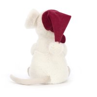 Jellycat Weihnachtsmaus mit Zuckerstange Rückseite | Kuscheltier.Boutique