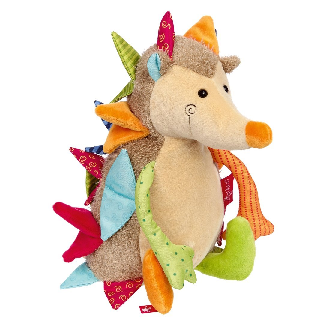 sigikid Patchwork Sweety Igel bunt, Vorderseite | Kuscheltier.Boutique