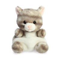Palm Pals Katze Silver Kitty Vorderseite | Kuscheltier.Boutique
