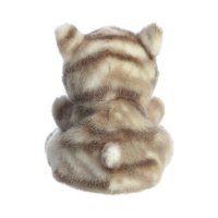 Palm Pals Katze Silver Kitty grau-weiß | Kuscheltier.Boutique