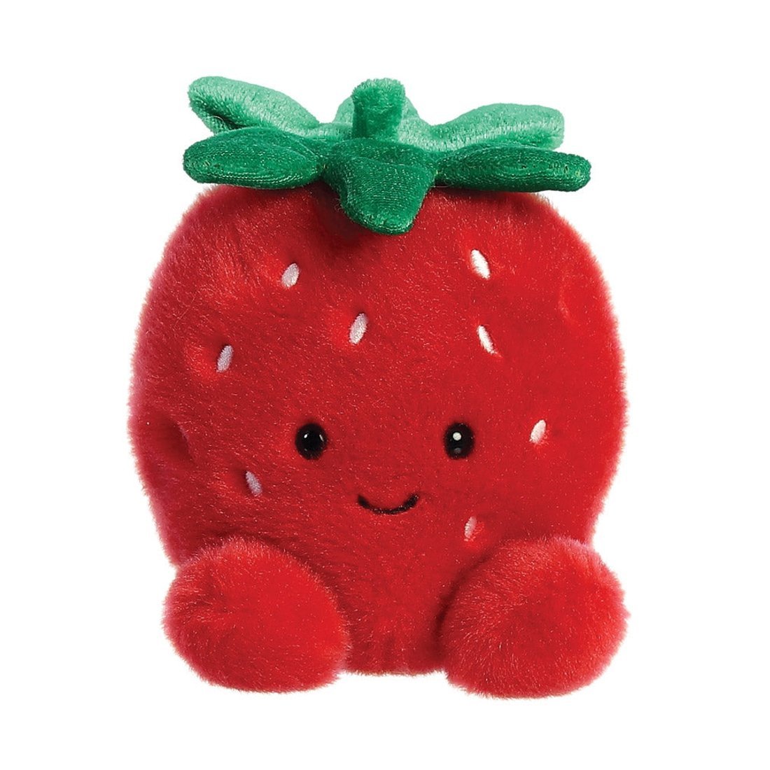 Palm Pals Erdbeere Juicy Strawberry Vorderseite | Kuscheltier.Boutique