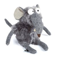 sigikid BEASTtown Maus Quick & Dirty, grau | Kuscheltier.Boutique