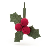 Jellycat Amuseables Holly, Stechpalmenzweig | Kuscheltier.Boutique