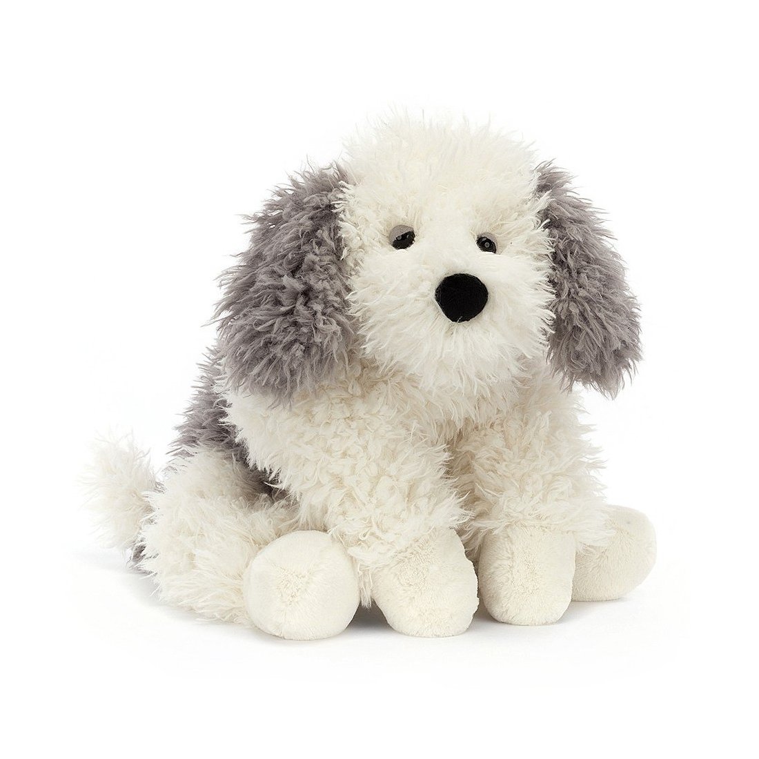 Jellycat Bobtail Hund Floofie, Vorderseite | Kuscheltier.Boutique Jellycat Bobtail Hund Floofie, Vorderseite | Kuscheltier.Boutique