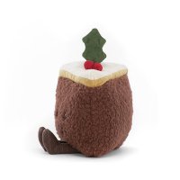 Jellycat Amuseables Christmas Cake, Weihnachtskuchen  | Kuscheltier.Boutique