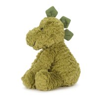 Jellycat Fuddlewuddle Dino, Plüschtier grün | Kuscheltier.Boutique