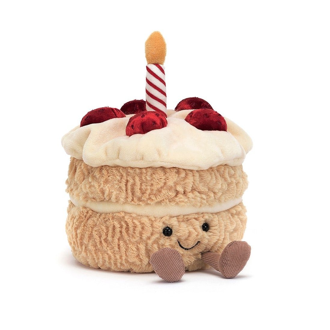 Jellycat Amuseables Birthday Cake, Vorderseite | Kuscheltier.Boutique