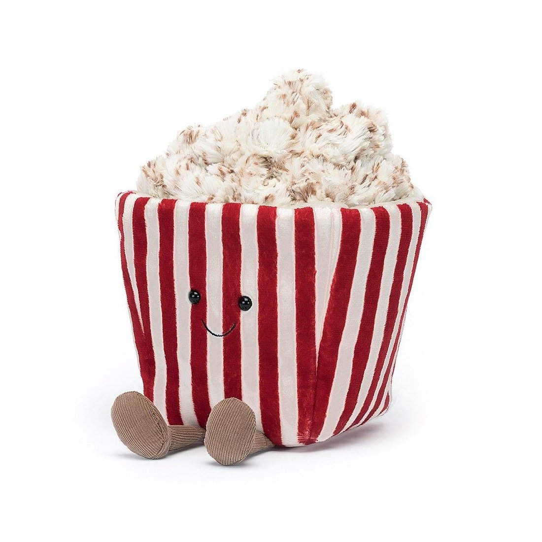 Jellycat Amuseables Popcorn, Vorderseite | Kuscheltier.Boutique