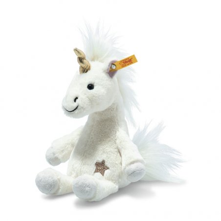 Steiff Soft Cuddly Friends Einhorn Unica, sitzend | Kuscheltier.Boutique