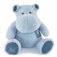 Histoire d'Ours: Nilpferd Hippo Blue Jean, 40cm hellblau | Kuscheltier.Boutique