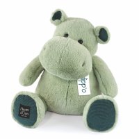 Histoire d'Ours: Nilpferd Hippo Vert Amande, 40cm lindgrün | Kuscheltier.Boutique