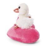 NICI Love Koellektion Schwan auf Herz, weiß | Kuscheltier.Boutique