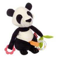sigikid Aktiv-Spielzeug Pandabär schwarz-weiß | Kuscheltier.Boutique