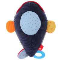 sigikid PlayQ Aktiv-Spielzeug Wal bunt Unterseite | Kuscheltier.Boutique