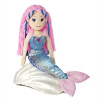 Aurora Sea Sparkles Meerjungfrau Nixie, 45cm | Kuscheltier.Boutique