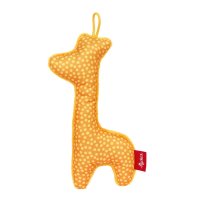 sigikid Red Stars Giraffe gelb, Minirassel | Kuscheltier.Boutique