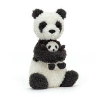 Jellycat Pandabär Huddles mit Baby Vorderseite | Kuscheltier.Boutique
