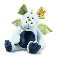 Steiff Soft Cuddly Friends Drache Samu, hellblau | Kuscheltier.Boutique