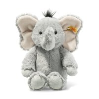 Steiff Soft Cuddly Friends Elefant Ella, hellgrau | Kuscheltier.Boutique