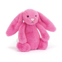 Jellycat Hase Bashful Hot Pink Bunny, Vorderseite | Kuscheltier.Boutique