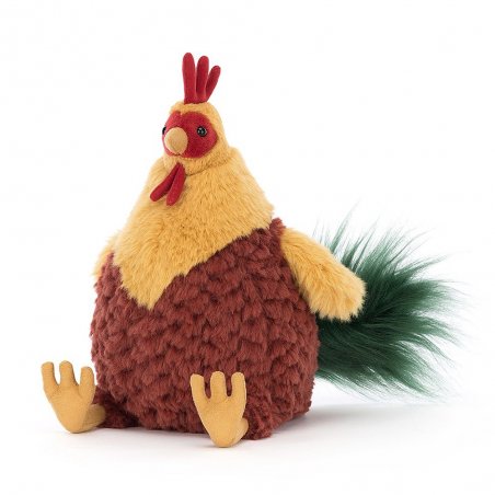 Jellycat Hahn Clony Cockerel, Vorderseite | Kuscheltier.Boutique