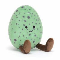 Jellycat Ei Eggsquisite Green Egg, Vorderseite | Kuscheltier.Boutique