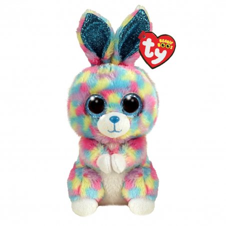 Ty Beanie Boos Plüschtiere Hase Hops, gefleckt | Kuscheltier.Boutique