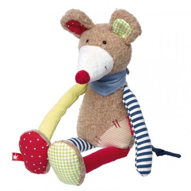 Maus, 37cm | sigikid Patchwork Sweety Kuscheltier Maus, 37cm | sigikid Patchwork Sweety Kuscheltier