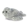 Aurora Mini Flopsies Seehund, grau gelfeckt | Kuscheltier.Boutique