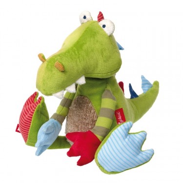 Drache grün, 32cm | sigikid Patchwork Sweety Kuscheltier Drache grün, 32cm | sigikid Patchwork Sweety Kuscheltier